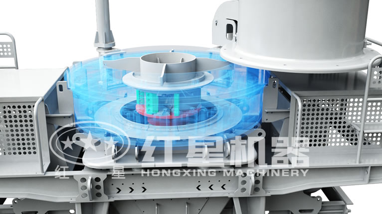 冲击式破碎机内部结构图