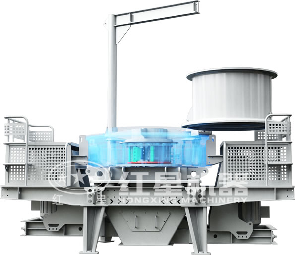 冲击式破碎机内部结构图