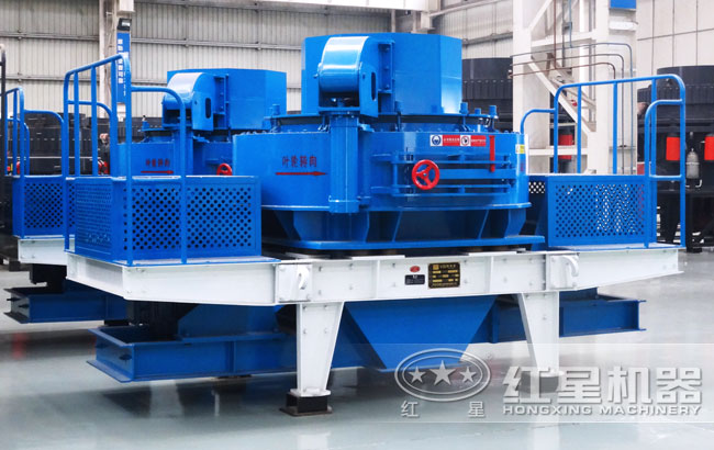 冲击式破碎机正面实拍