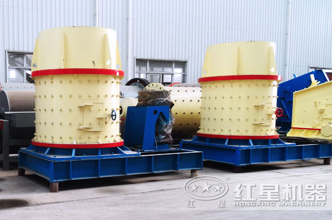 复合式破碎机生产车间