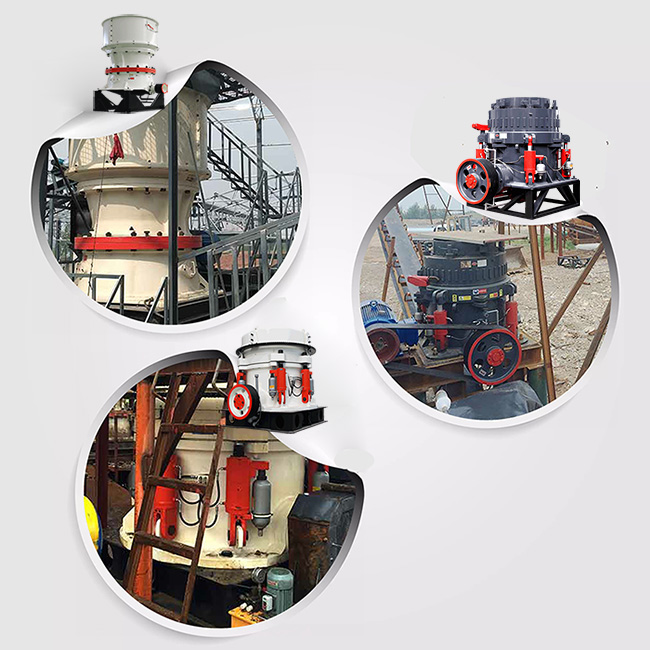 不同种类圆锥破现场合集 不同种类圆锥破现场合集